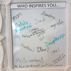 Who Inspires You?